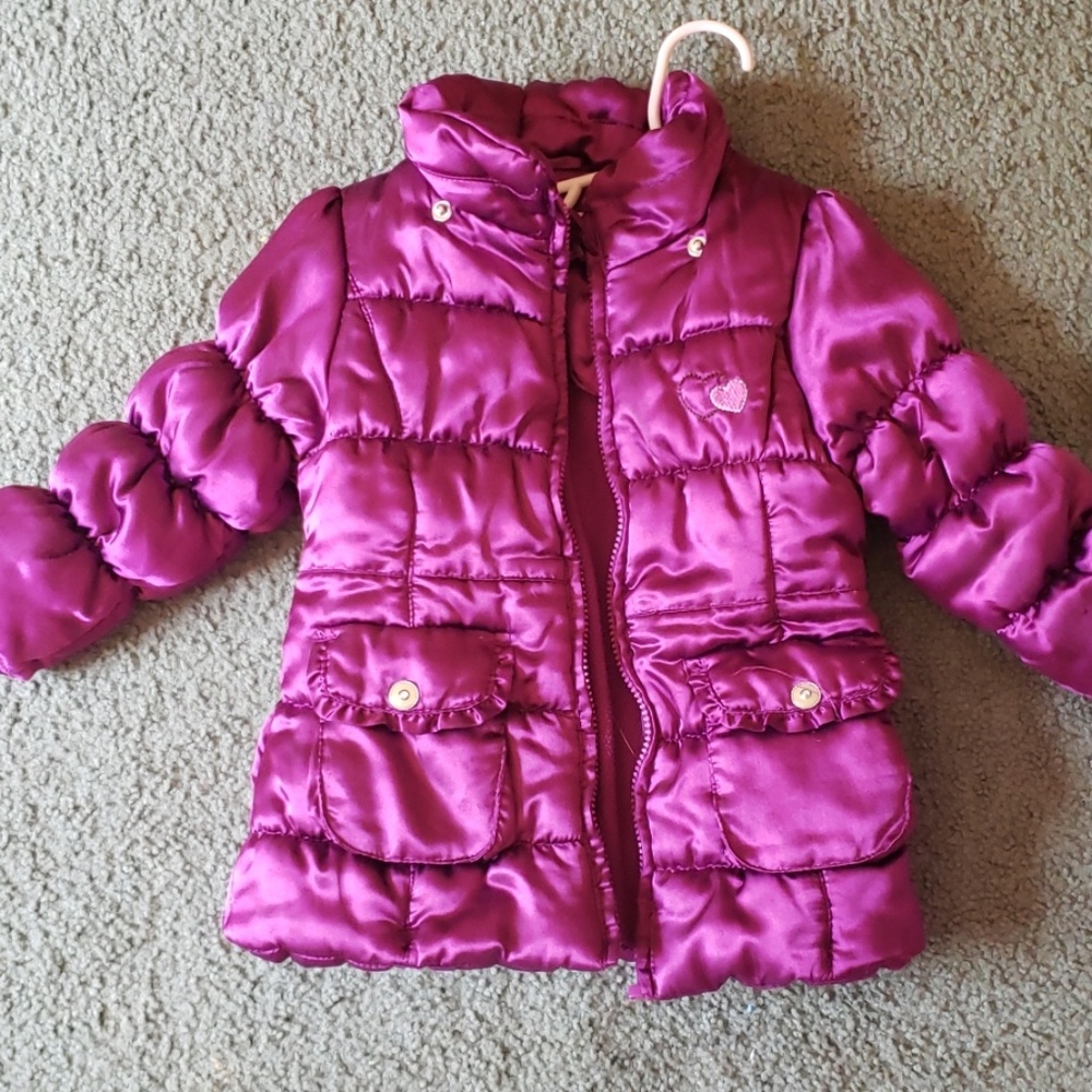 Pink fluffy coat